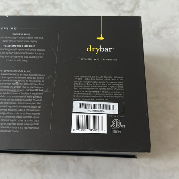 Drybar The Smooth Shot Paddle Brush Blow-Dryer - Yellow - Picture 3 of 4